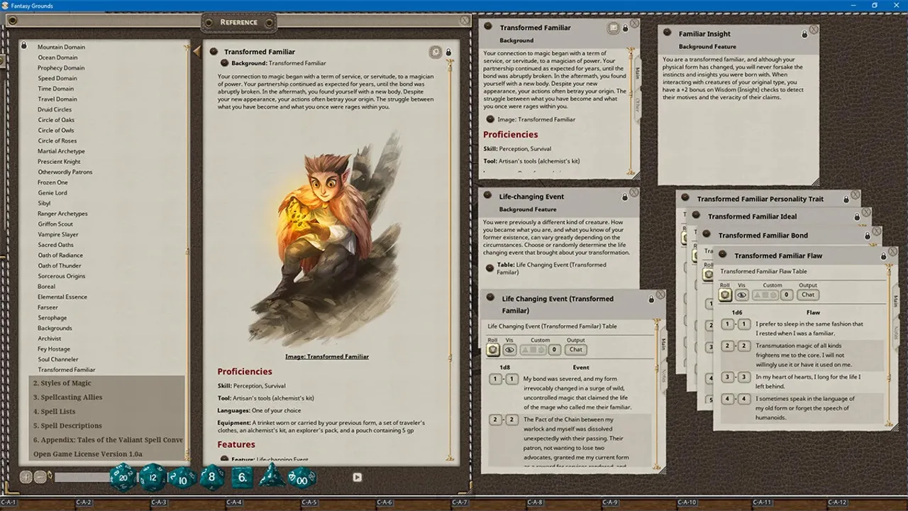 Fantasy Grounds - Deep Magic Volume 1 Screenshot 3