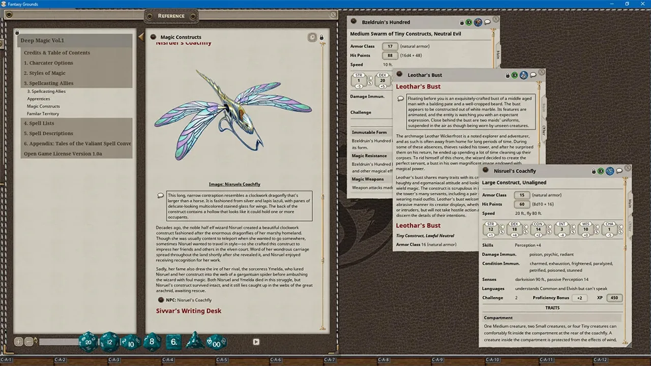 Fantasy Grounds - Deep Magic Volume 1 Screenshot 2