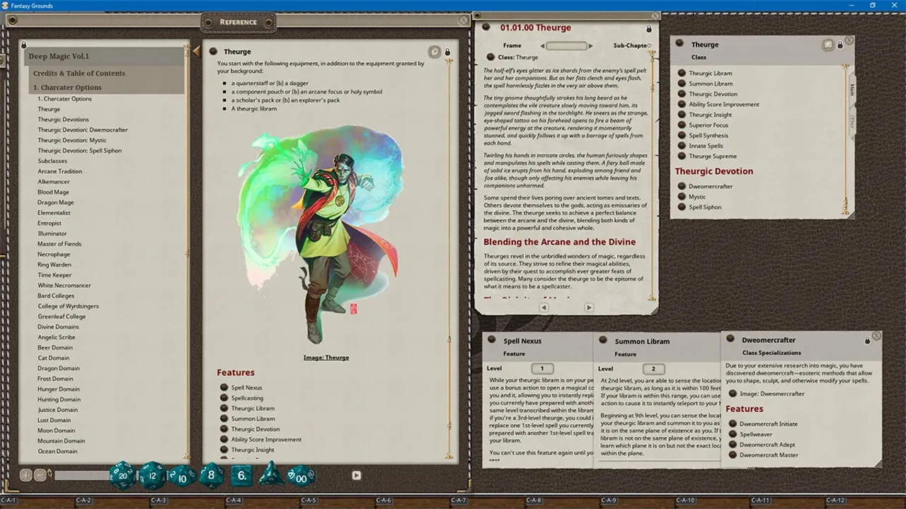 Fantasy Grounds - Deep Magic Volume 1 Screenshot 7