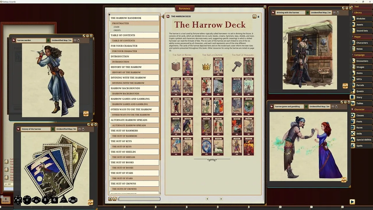 Fantasy Grounds - Pathfinder RPG - Pathfinder Companion: The Harrow Handbook Screenshot 4