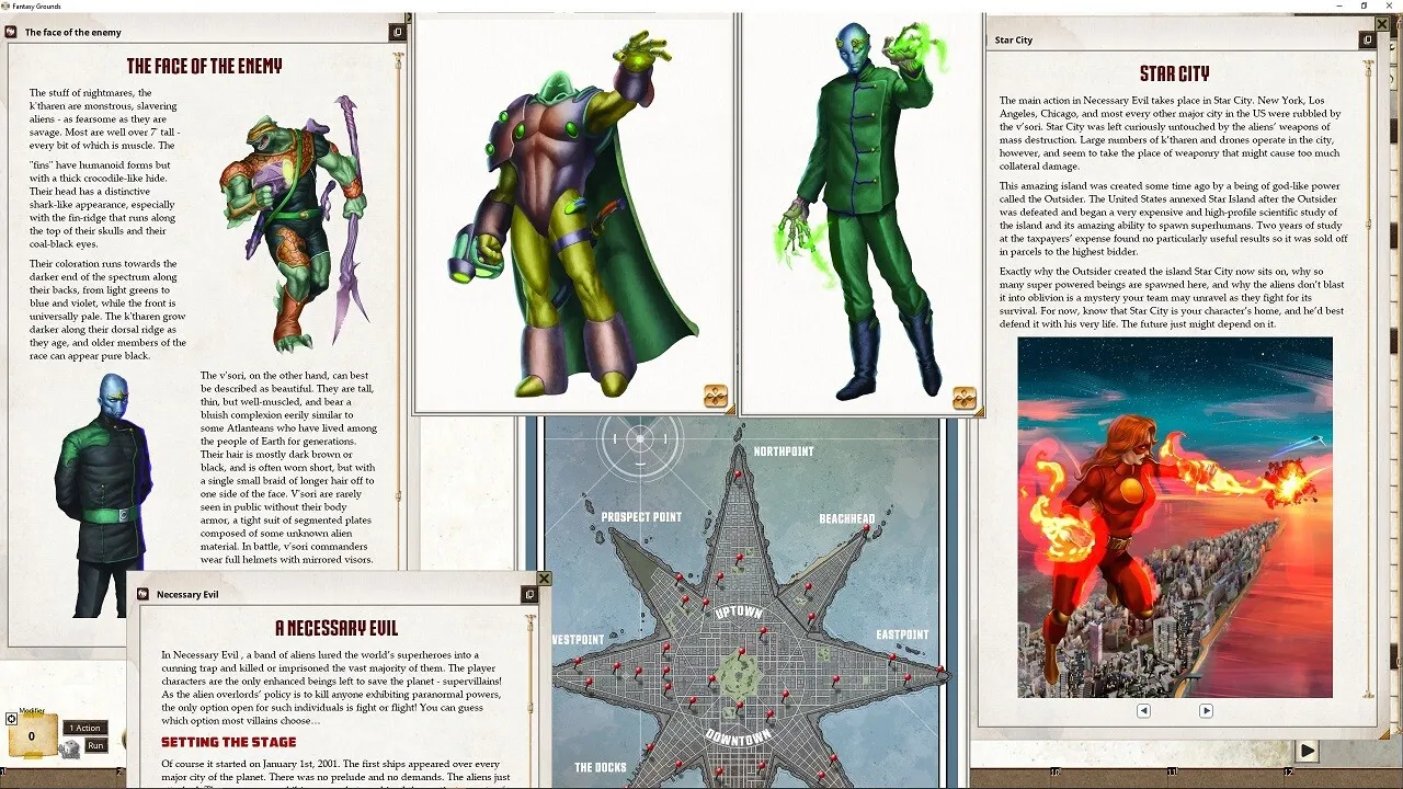 Fantasy Grounds - Necessary Evil: Invasion (Revised Edition) Screenshot 2