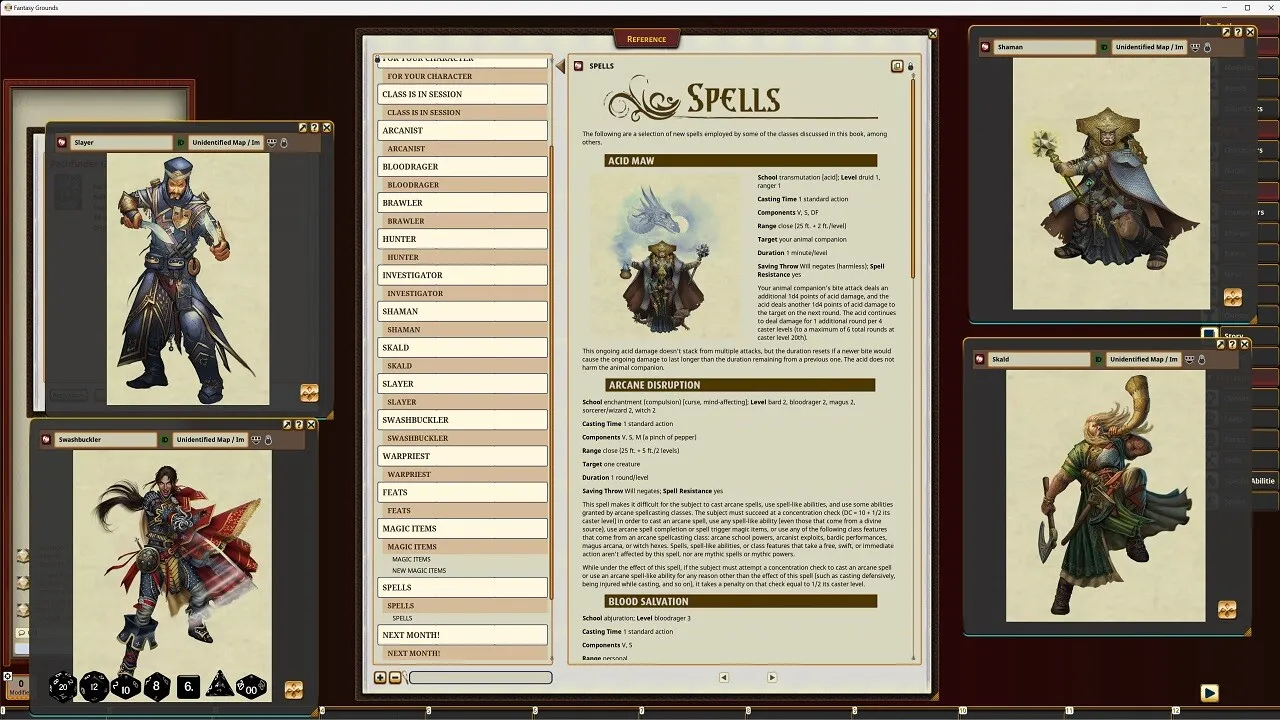 Fantasy Grounds - Pathfinder RPG - Pathfinder Companion: Advanced Class Origins Screenshot 1