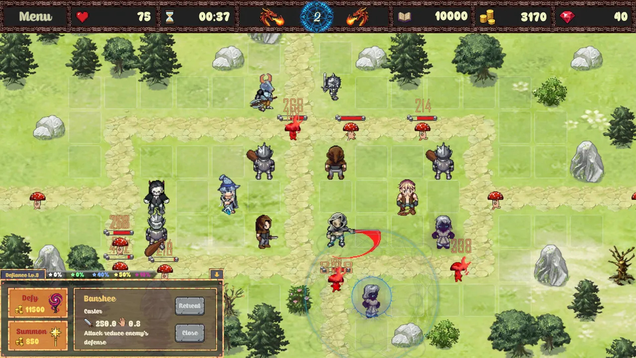 Random Fantasy Defense Screenshot 2