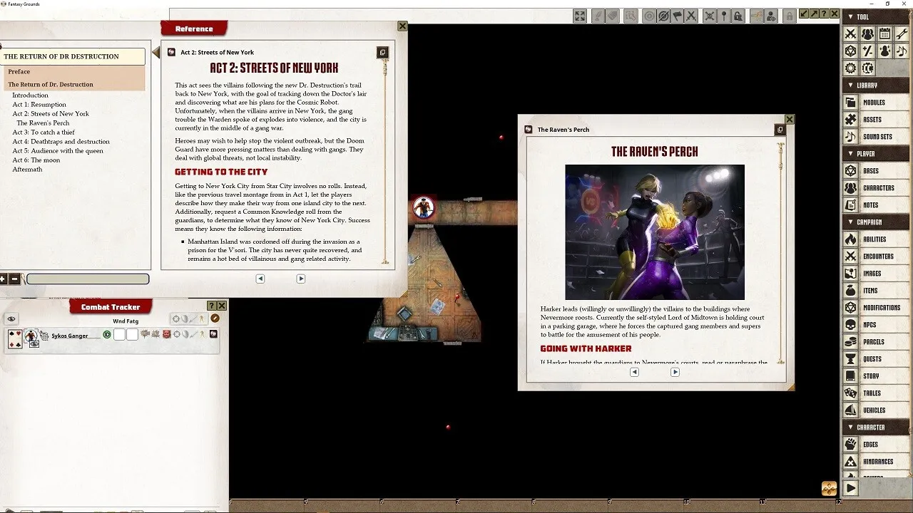 Fantasy Grounds - The Return of Dr. Destruction Adventure Screenshot 0