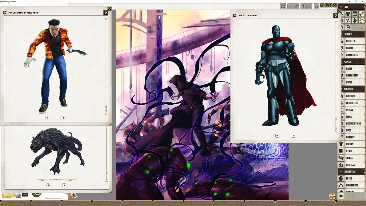 Fantasy Grounds - The Return of Dr. Destruction Adventure Screenshot 3