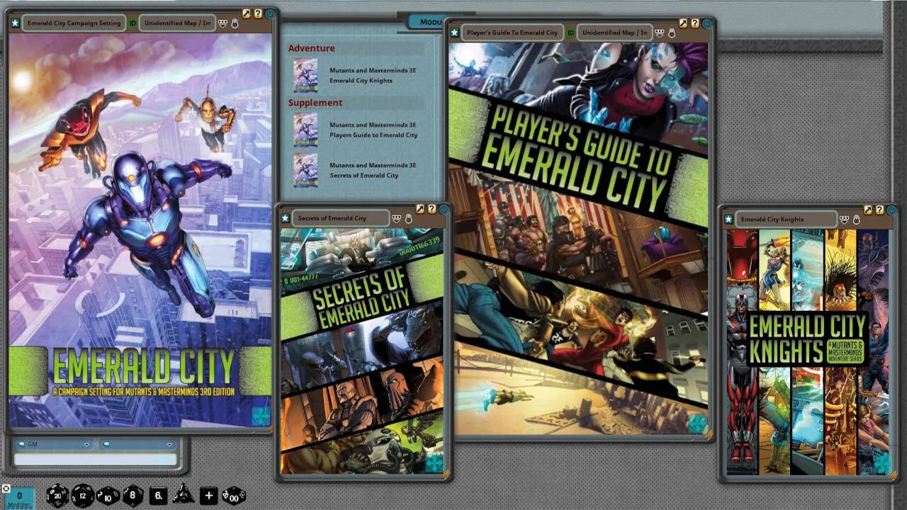 Fantasy Grounds - Emerald City Screenshot 4