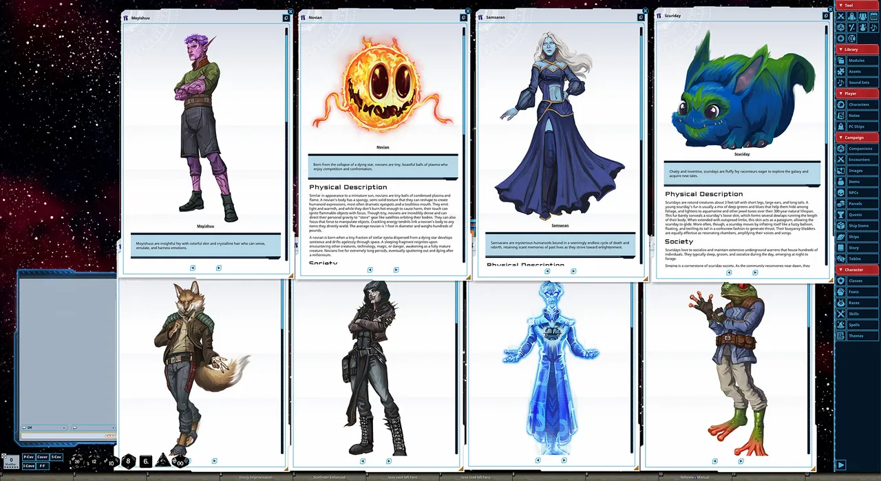 Fantasy Grounds - Starfinder RPG - Starfinder Enhanced Screenshot 2