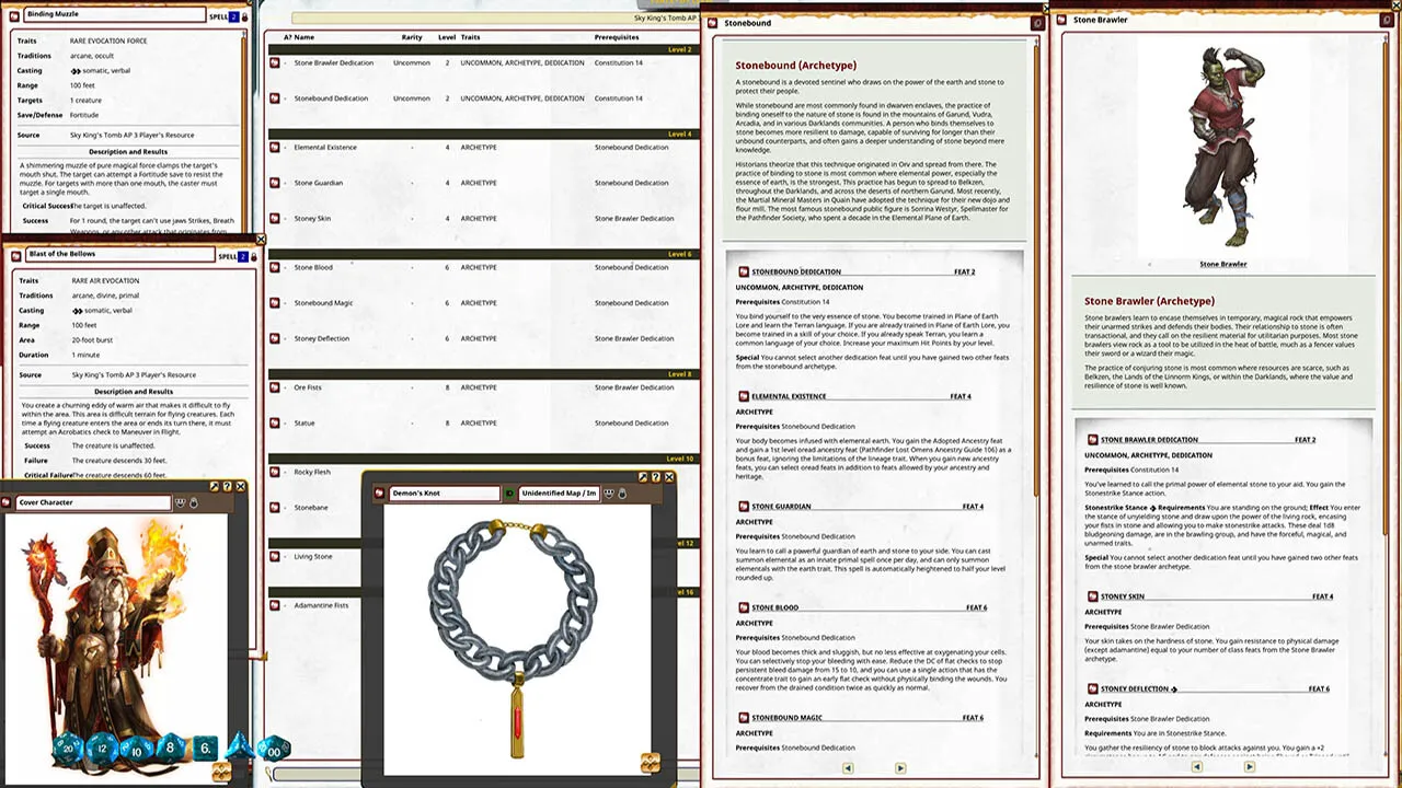 Fantasy Grounds - Pathfinder 2 RPG - Sky King's Tomb AP 3: Heavy is the Crown Screenshot 2