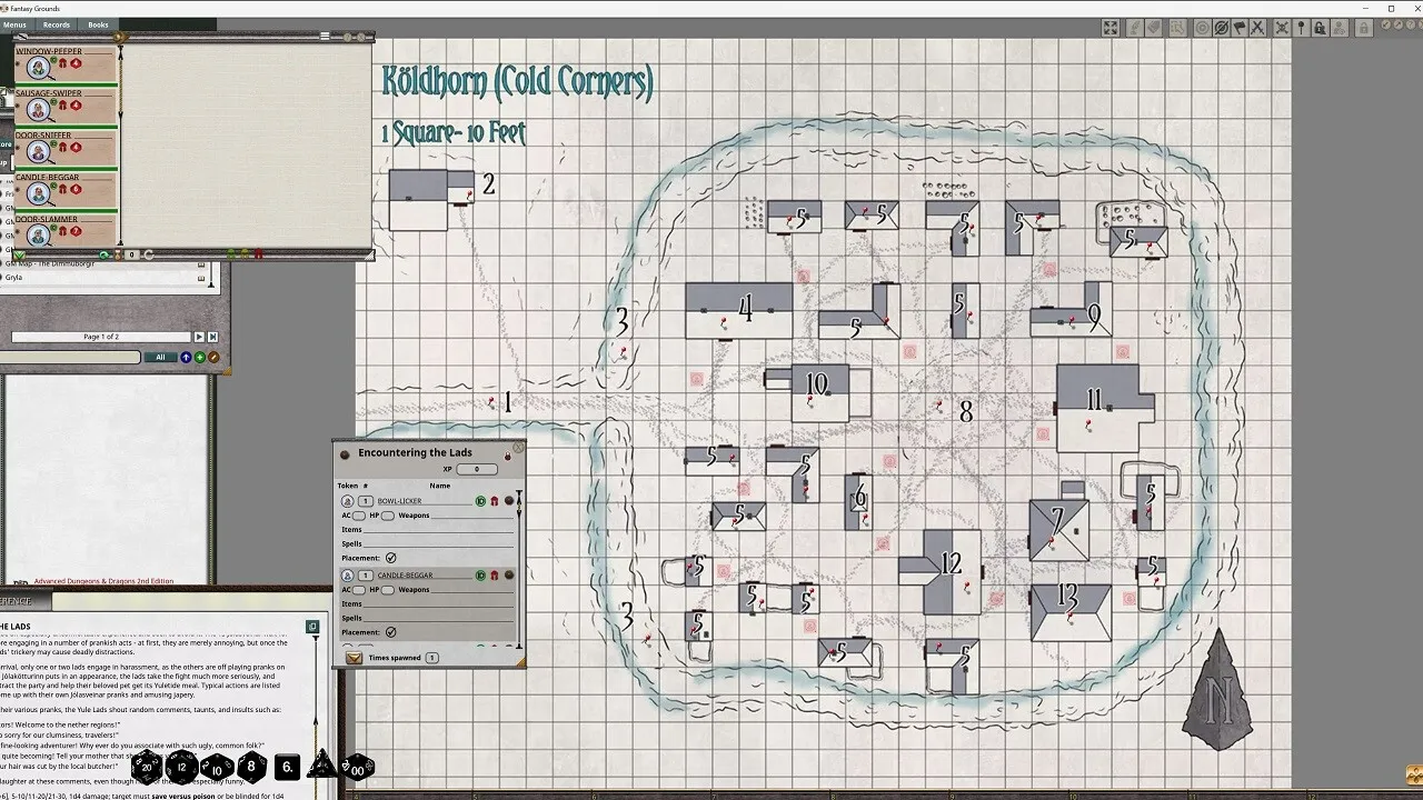 Fantasy Grounds - Beware the Yule Cat (2E) Screenshot 1