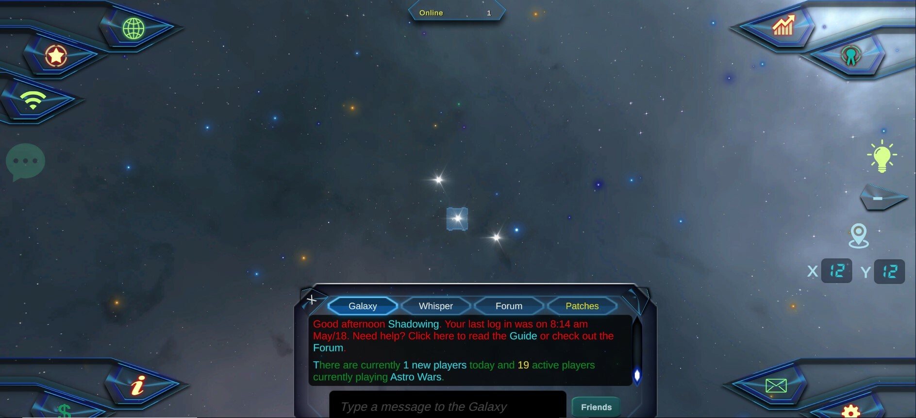 Astro Wars Screenshot 1