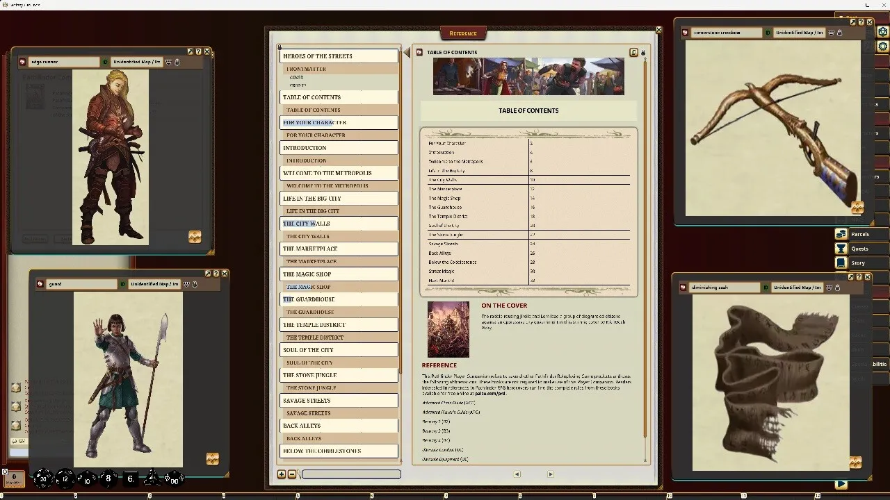 Fantasy Grounds - Pathfinder RPG - Pathfinder Companion: Heroes of the Streets Screenshot 0