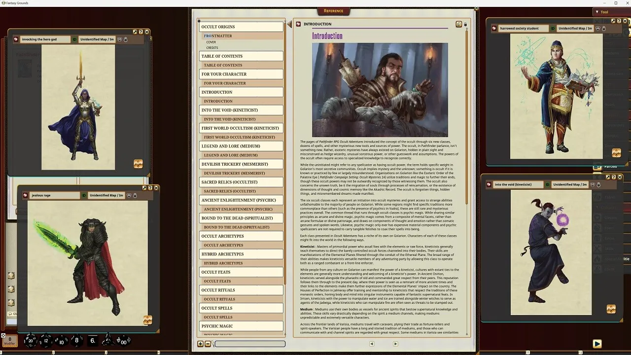 Fantasy Grounds - Pathfinder RPG - Pathfinder Companion: Occult Origins Screenshot 3
