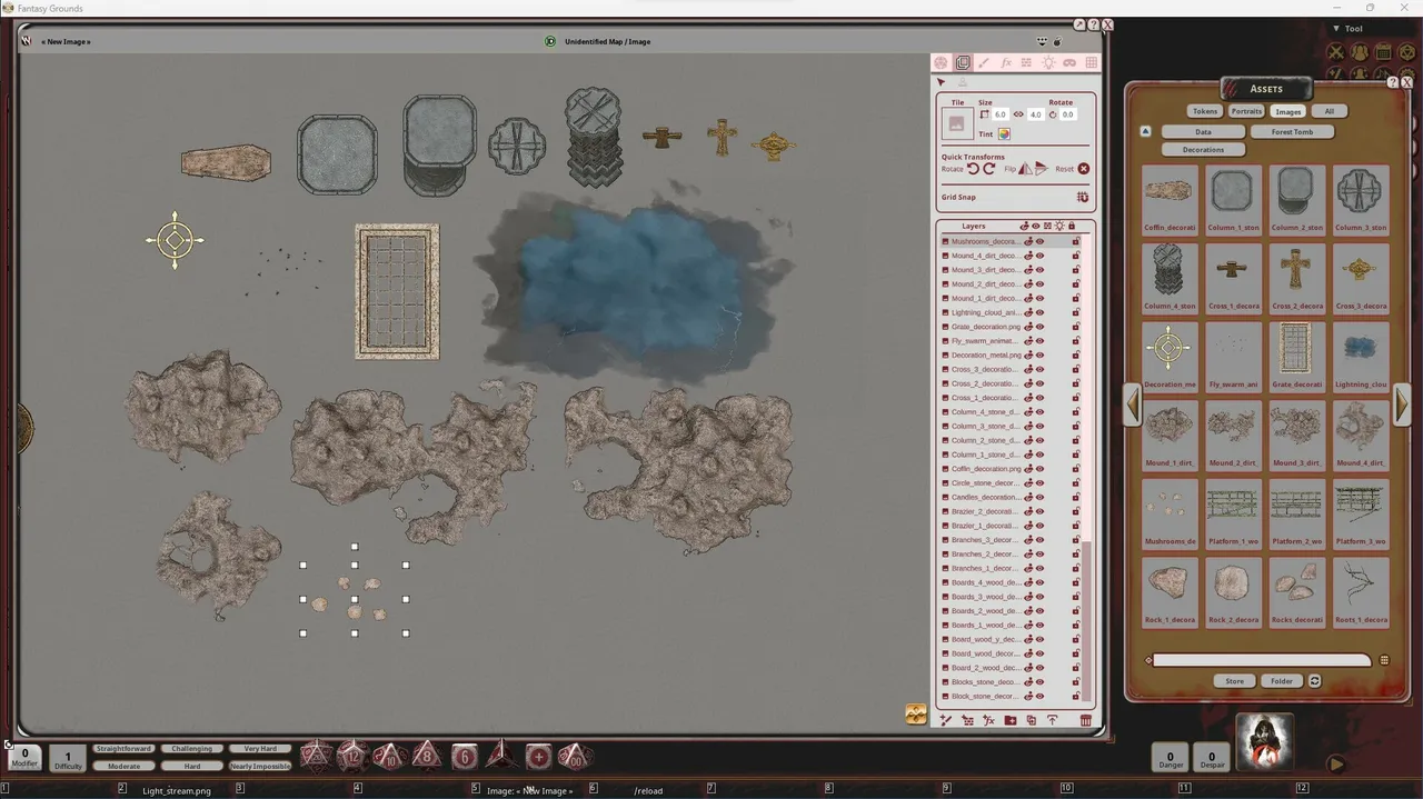 Fantasy Grounds - FG Haunted Places Map Pack Screenshot 1