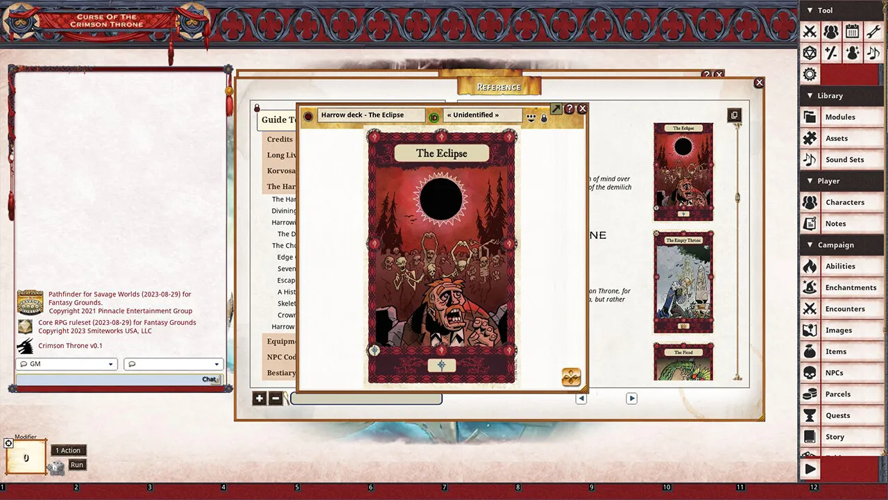 Fantasy Grounds - Pathfinder(R) for Savage Worlds: Guide to Korvosa Screenshot 4
