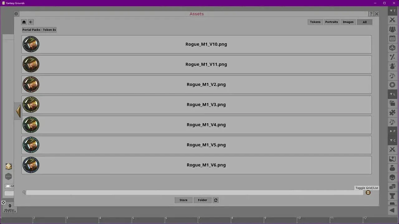 Fantasy Grounds - Portal Packs - Token Essentials: Cultists, Cutthroats & Cutpurses Screenshot 0