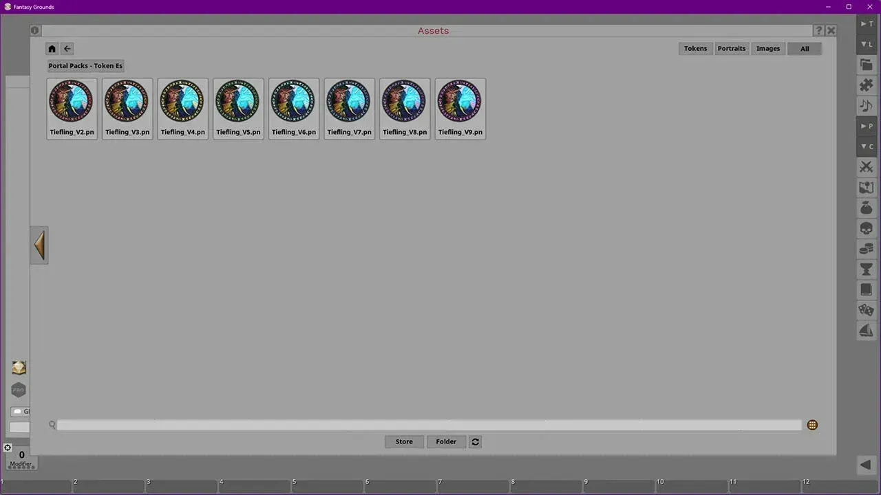 Fantasy Grounds - Portal Packs - Token Essentials: Fiends & Outsiders 2 Screenshot 0