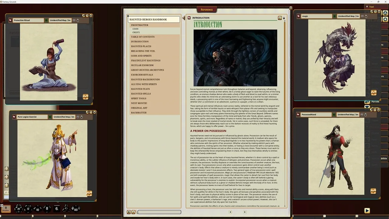 Fantasy Grounds - Pathfinder RPG - Pathfinder Companion: Haunted Heroes Handbook Screenshot 3