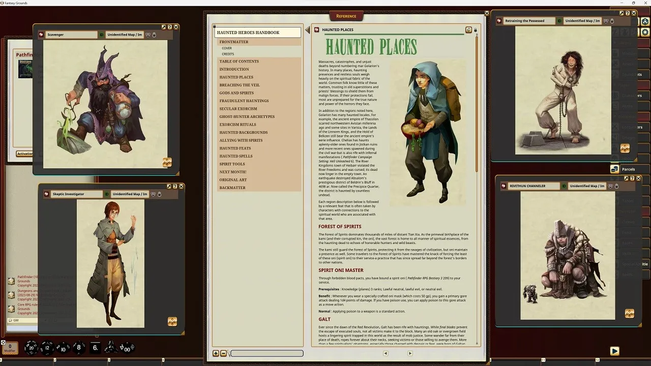 Fantasy Grounds - Pathfinder RPG - Pathfinder Companion: Haunted Heroes Handbook Screenshot 4
