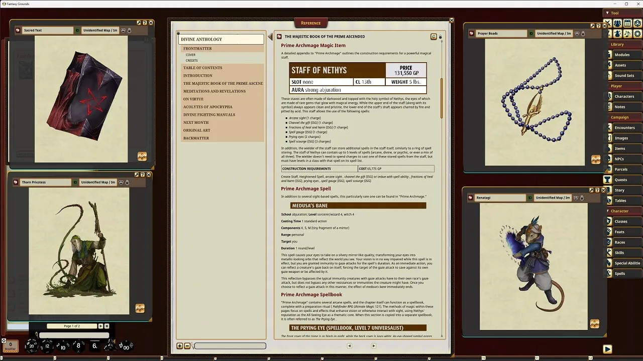 Fantasy Grounds - Pathfinder RPG - Pathfinder Companion: Divine Anthology Screenshot 1