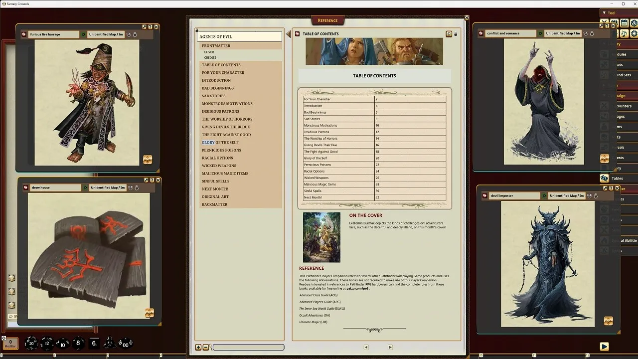 Fantasy Grounds - Pathfinder RPG - Pathfinder Companion: Agents of Evil Screenshot 2