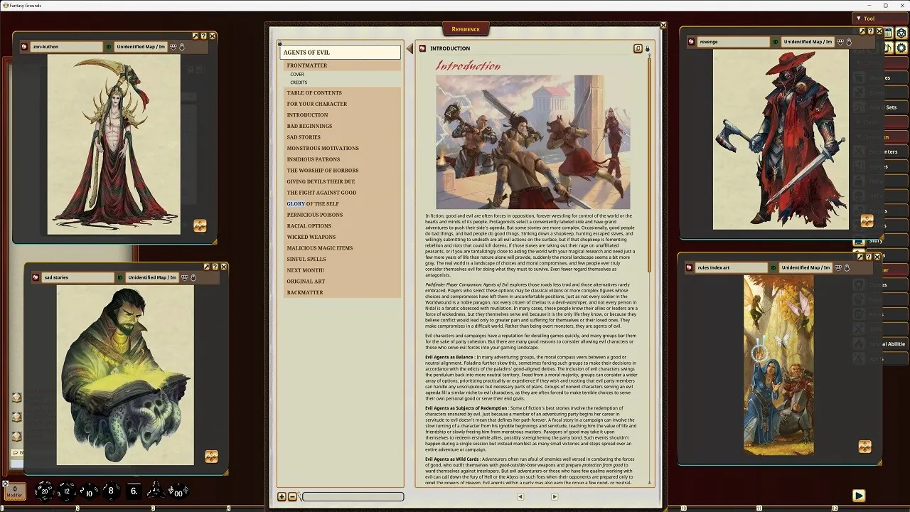 Fantasy Grounds - Pathfinder RPG - Pathfinder Companion: Agents of Evil Screenshot 4