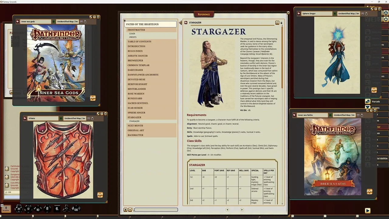 Fantasy Grounds - Pathfinder RPG - Pathfinder Companion: Paths of the Righteous Screenshot 4