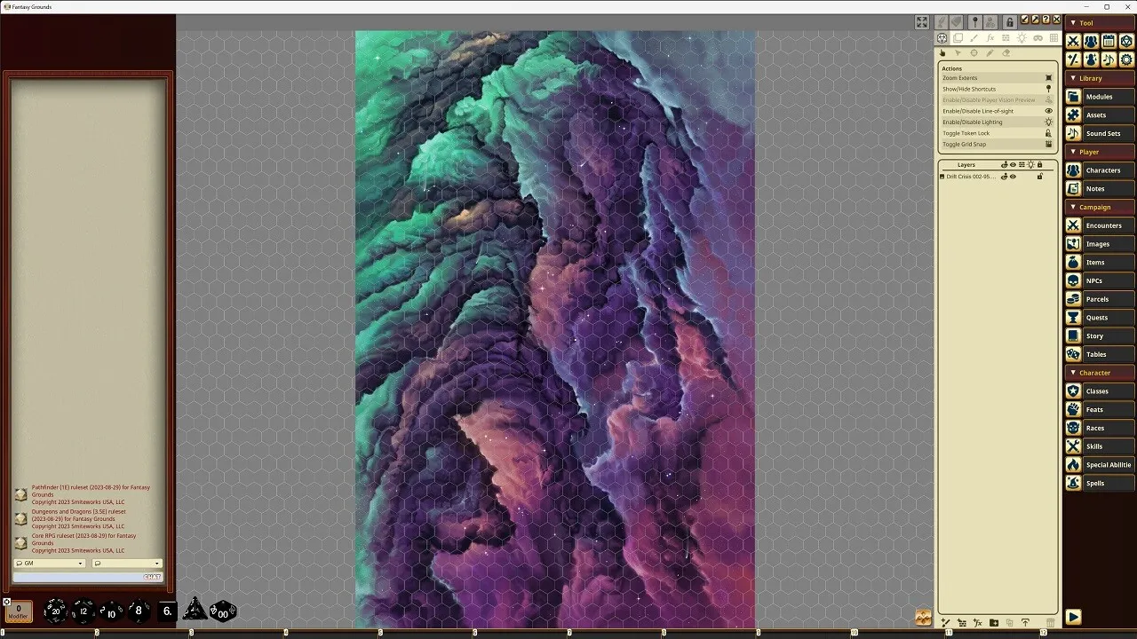 Fantasy Grounds - Starfinder RPG - Starfinder Flip-Mat - Drift Crisis Screenshot 4