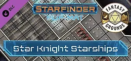 Fantasy Grounds - Starfinder RPG - Starfinder Flip-Mat - Star Knight Starships