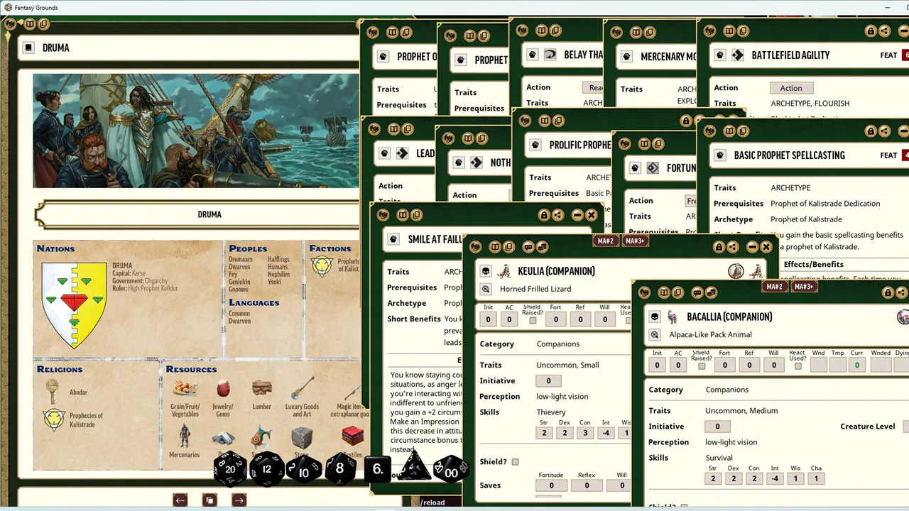 Fantasy Grounds - Pathfinder 2 RPG - Pathfinder Lost Omens: Shining Kingdoms Screenshot 2