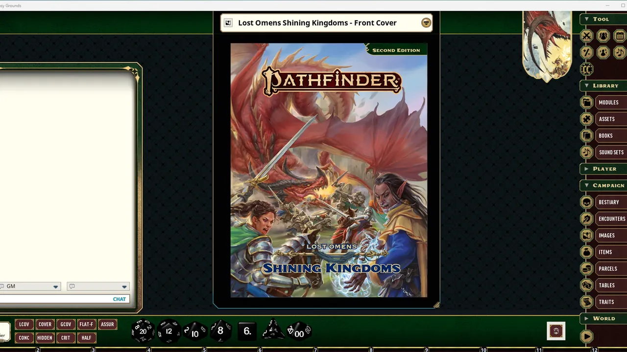 Fantasy Grounds - Pathfinder 2 RPG - Pathfinder Lost Omens: Shining Kingdoms Screenshot 0
