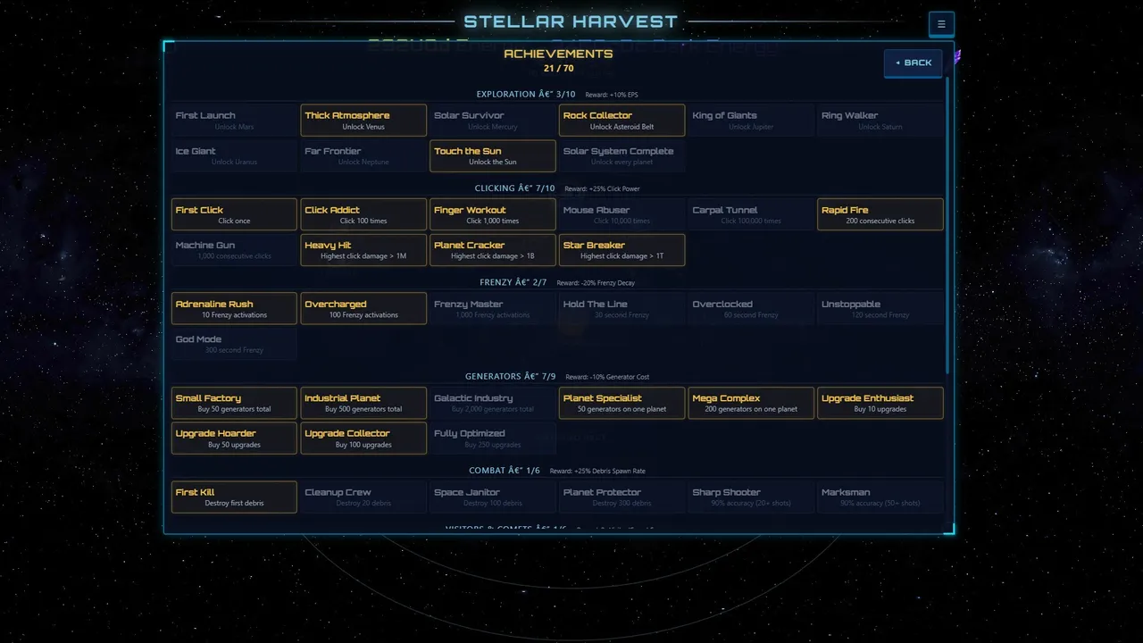 Stellar Harvest Screenshot 4