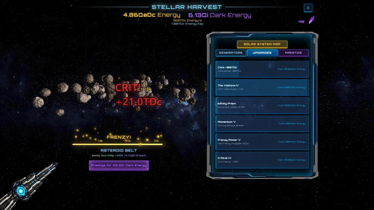 Stellar Harvest Screenshot 3
