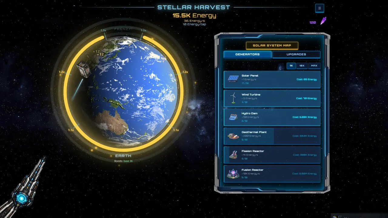 Stellar Harvest Screenshot 1