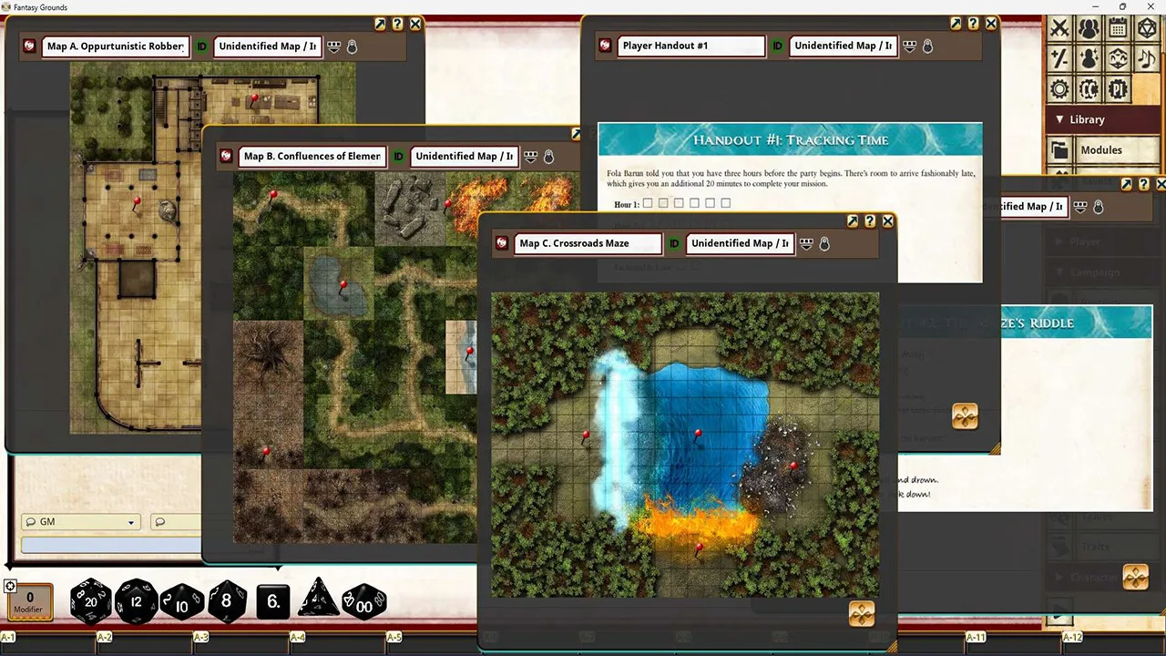 Fantasy Grounds - Pathfinder Society Intro: Year of Unfettered Exploration Screenshot 2
