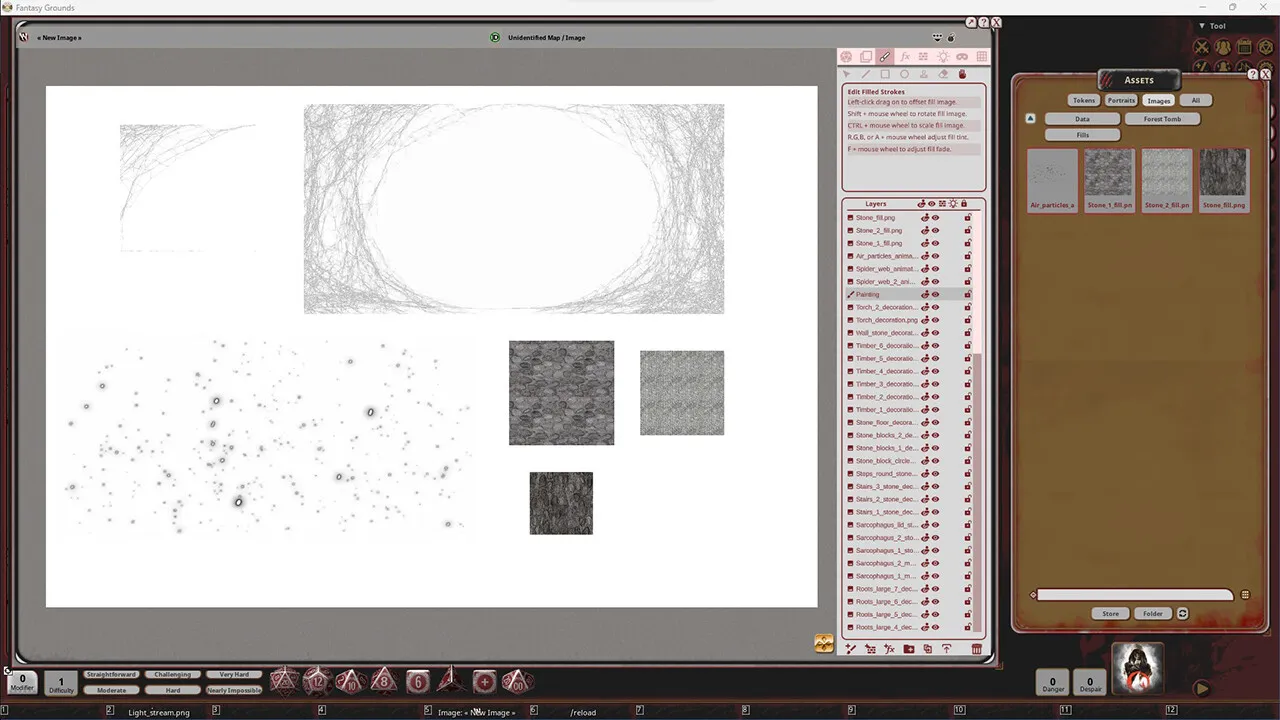 Fantasy Grounds - FG Haunted Interiors Map Pack Screenshot 4