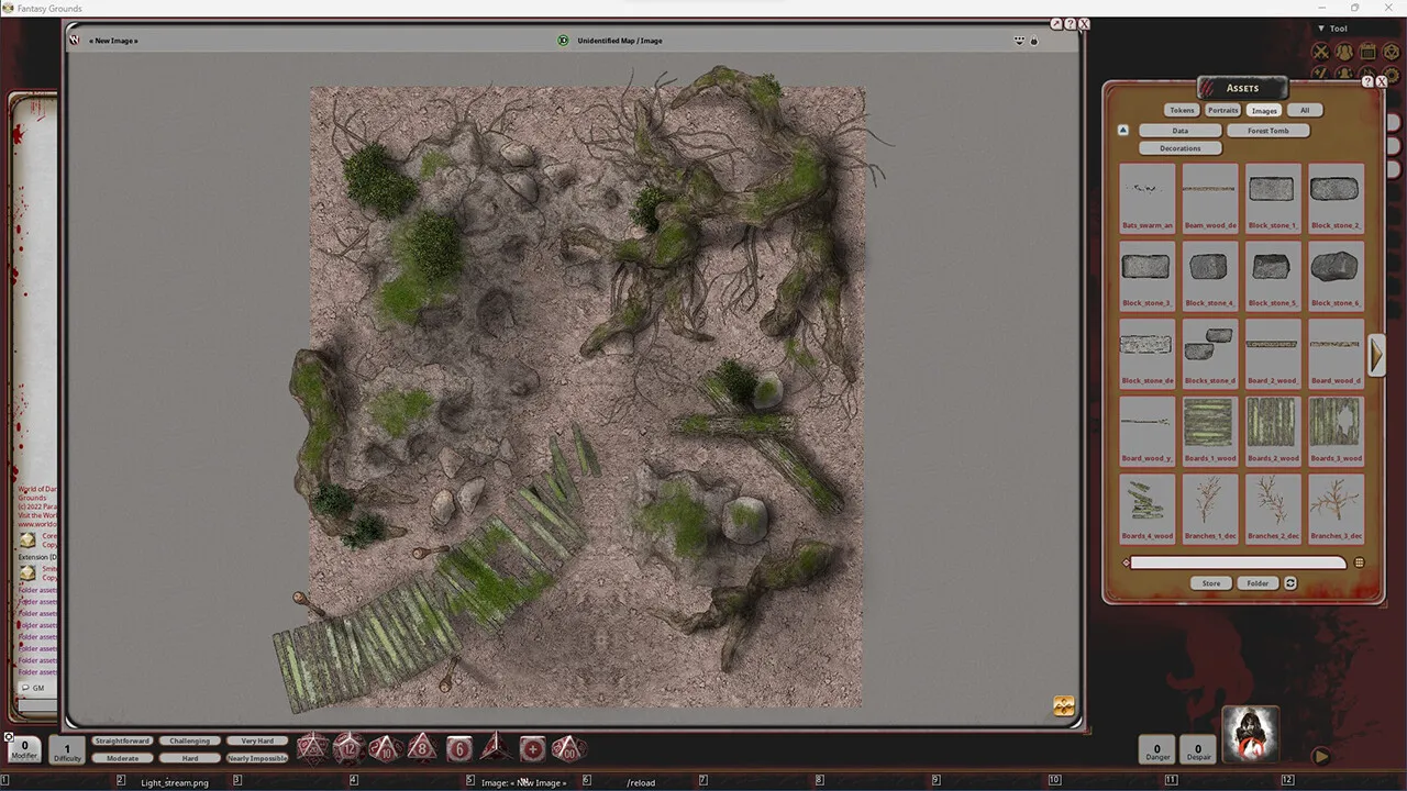 Fantasy Grounds - FG Haunted Interiors Map Pack Screenshot 0