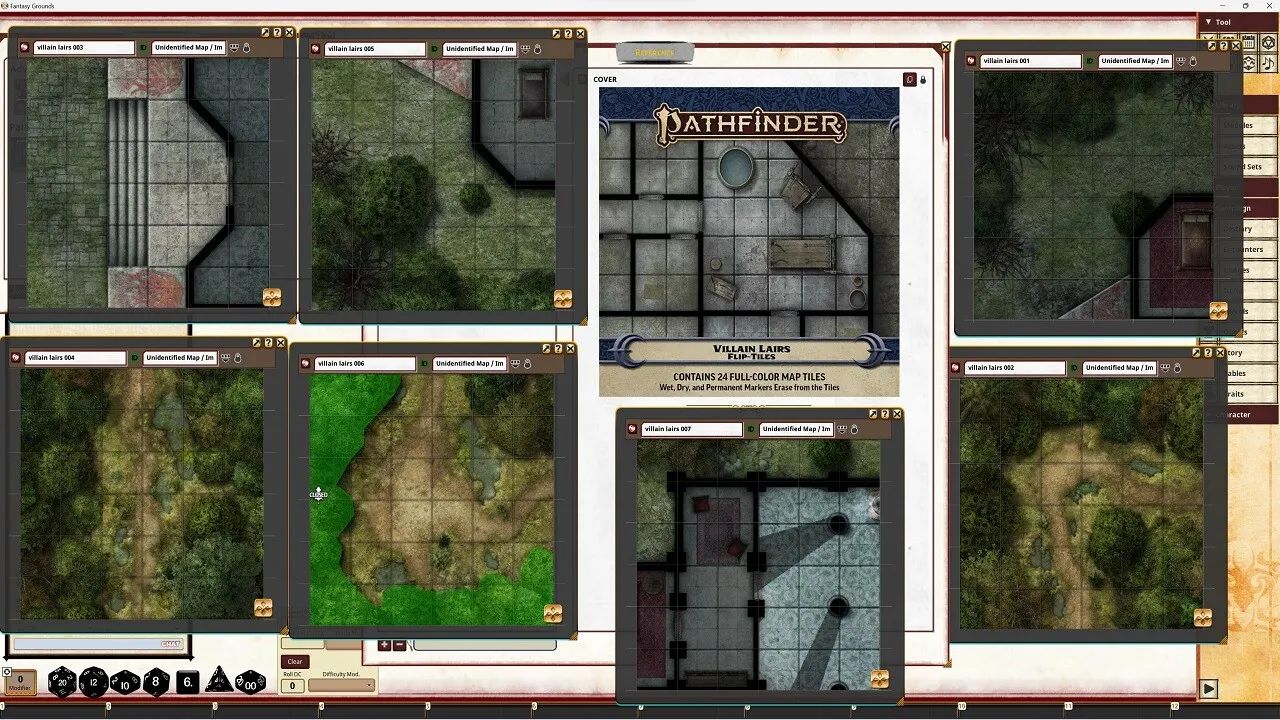 Fantasy Grounds - Pathfinder RPG - Pathfinder Flip-Tiles - Villain Lairs set Screenshot 3