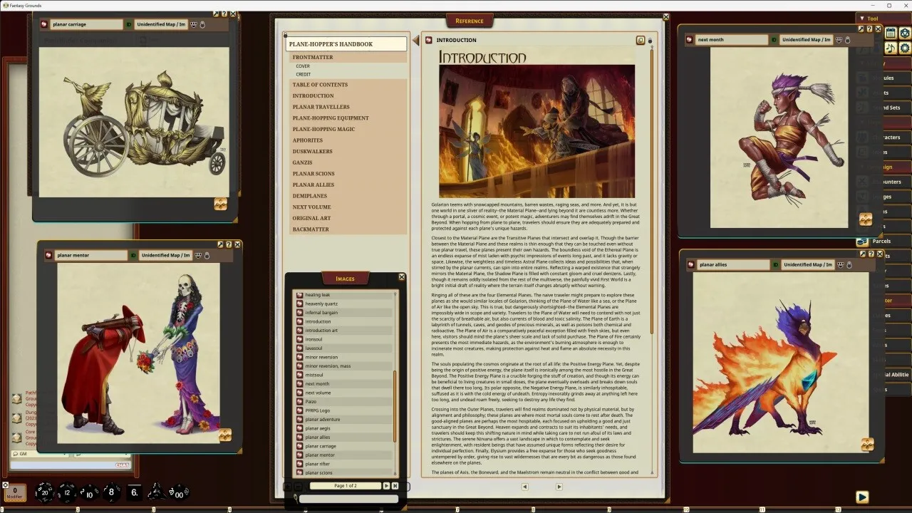 Fantasy Grounds - Pathfinder RPG - Pathfinder Companion: Plane-Hopper's Handbook Screenshot 4