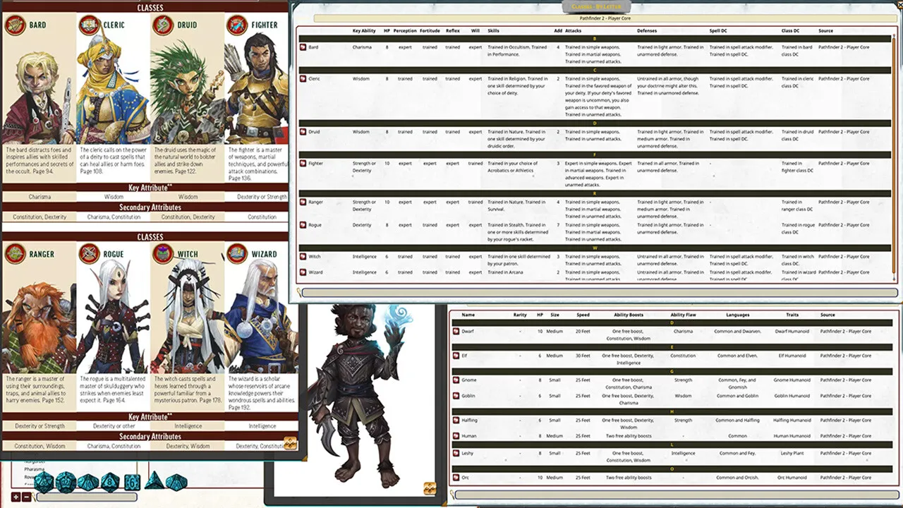 Fantasy Grounds - Pathfinder 2 RPG - Player Core Screenshot 4