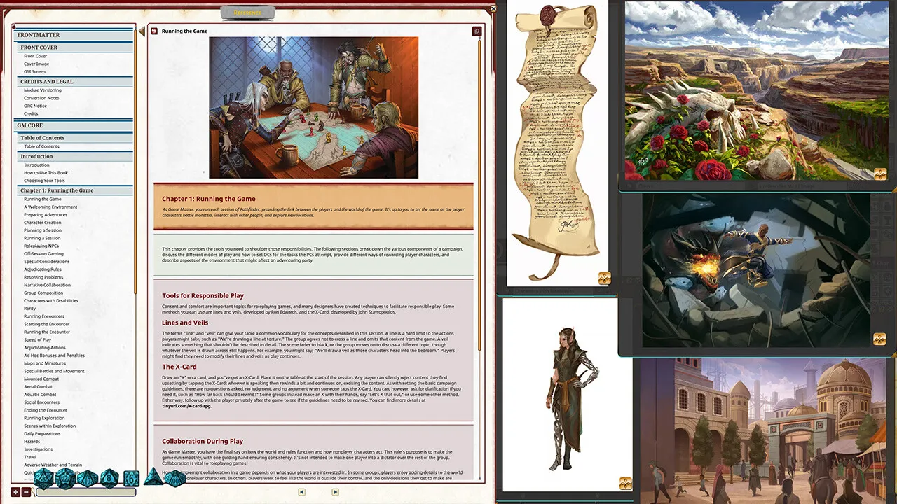 Fantasy Grounds - Pathfinder 2 RPG - GM Core Screenshot 4