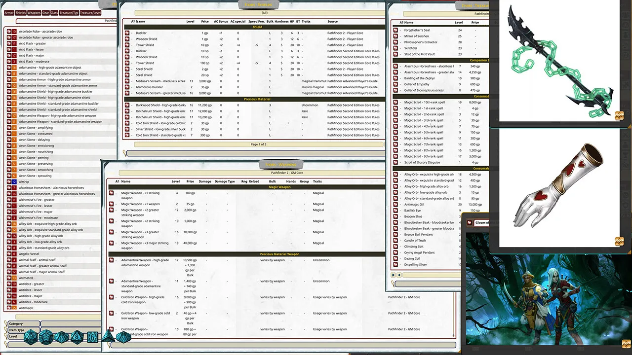 Fantasy Grounds - Pathfinder 2 RPG - GM Core Screenshot 3