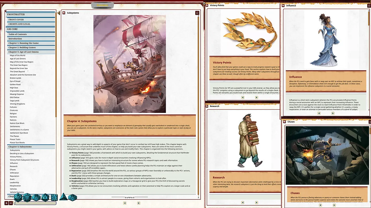 Fantasy Grounds - Pathfinder 2 RPG - GM Core Screenshot 1