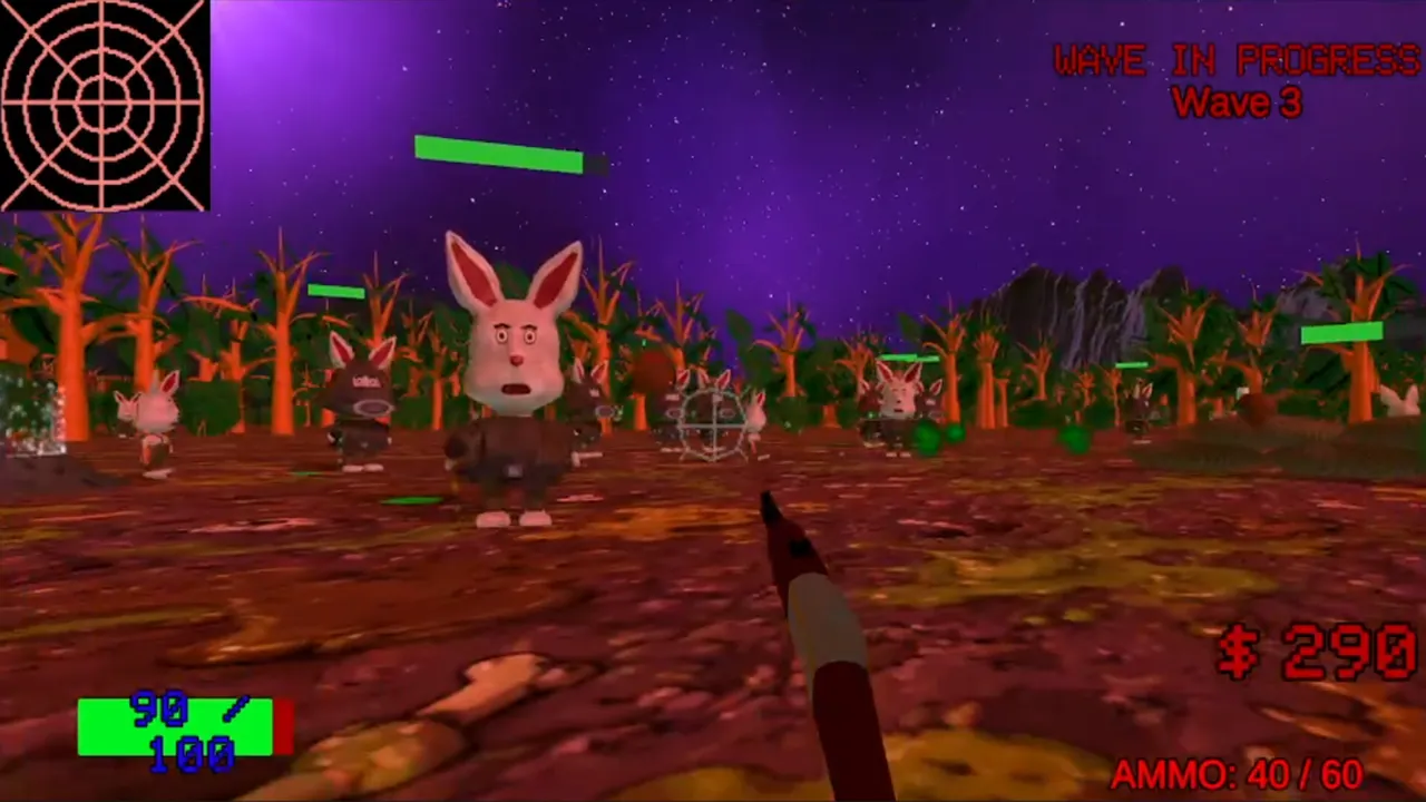 Rabbits From The Gas Planet Screenshot 0