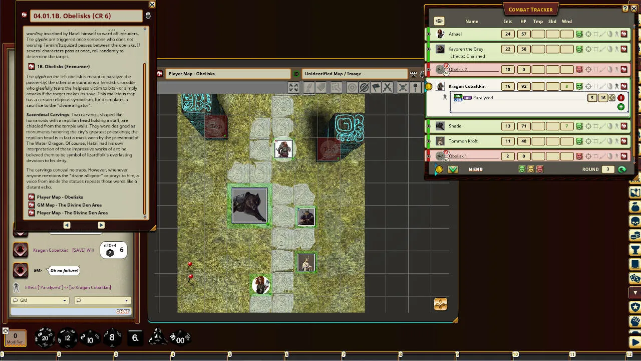 Fantasy Grounds - The Divine Alligator Screenshot 2