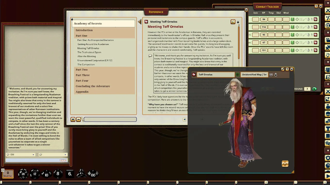 Fantasy Grounds - Pathfinder RPG - Pathfinder Module: Academy of Secrets Screenshot 1