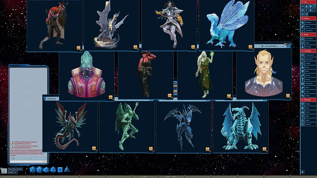 Fantasy Grounds - Starfinder RPG - Adventure: To Defy the Dragon Screenshot 4