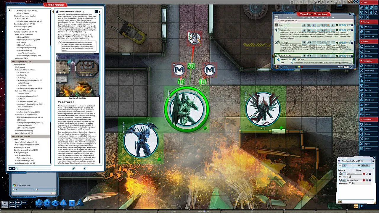Fantasy Grounds - Starfinder RPG - Adventure: To Defy the Dragon Screenshot 1