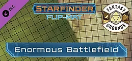 Fantasy Grounds - Starfinder RPG - Starfinder Flip-Mat - Enormous Battlefield