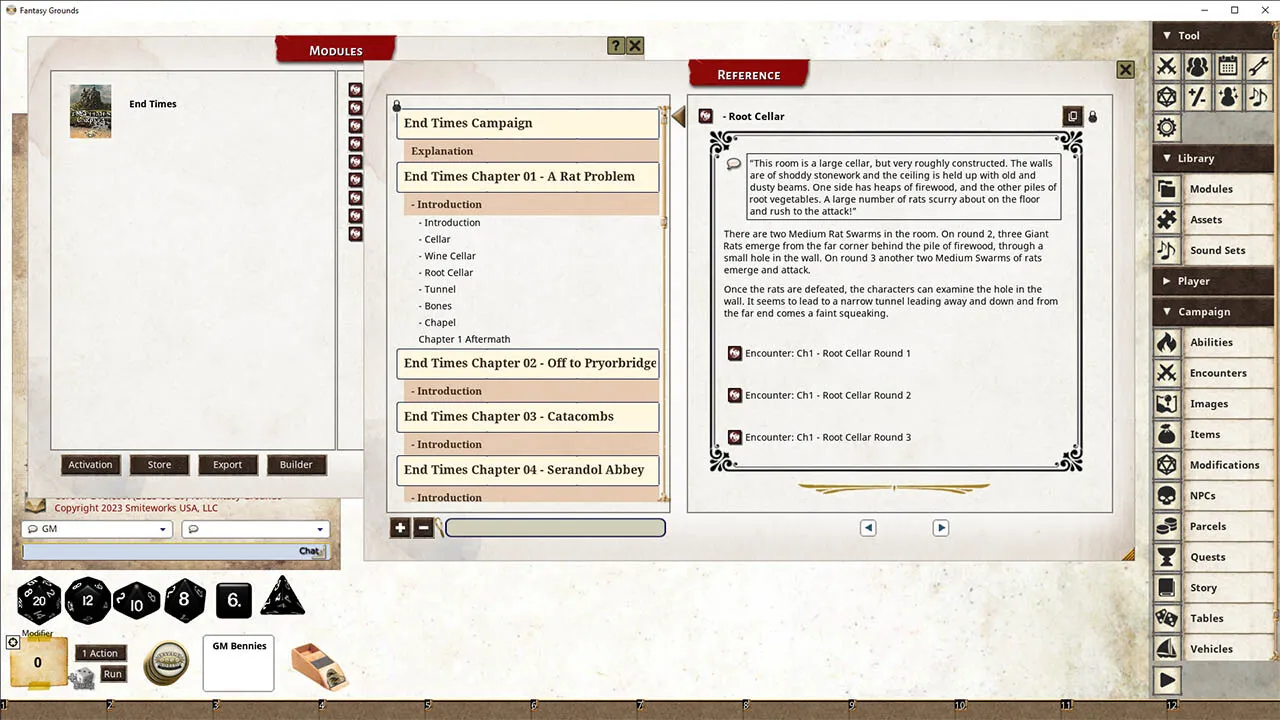 Fantasy Grounds - Horror of Huntley House Screenshot 0