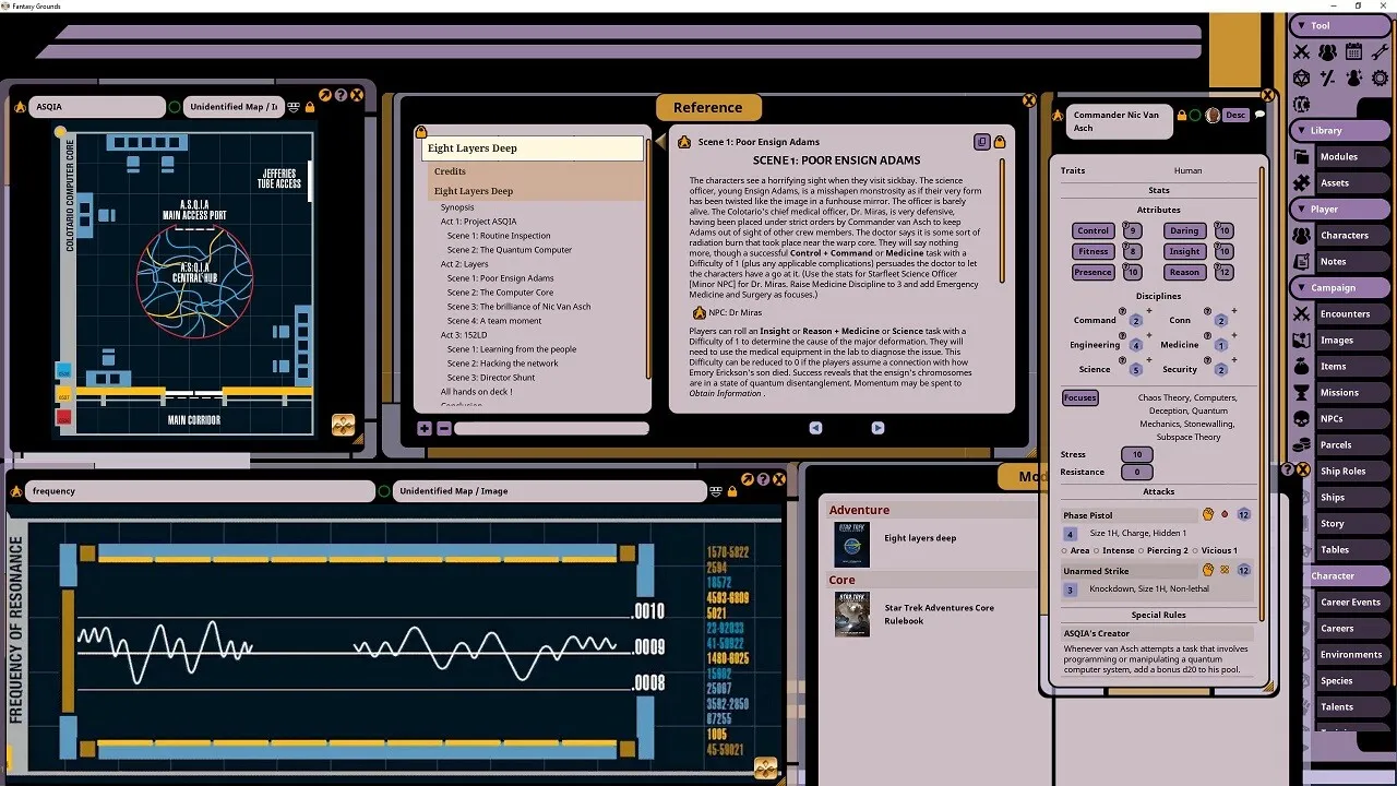 Fantasy Grounds - Star Trek Adventures: Eight Layers Deep Screenshot 3